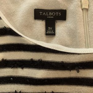 Talbots Woman 3x short sleeve sweater